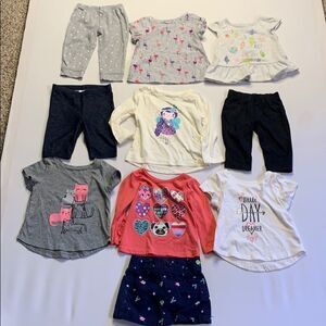Mixed lot of Girls Clothing Size 12 Months